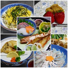 鯛しゃぶ会席の画像