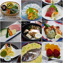 今日の会席料理の画像