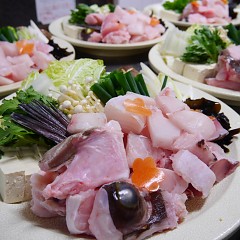 大好評！クエ鍋の画像