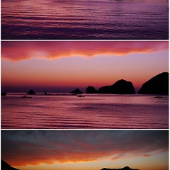 夕焼けの画像