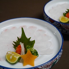 クエ鍋フルコースの画像