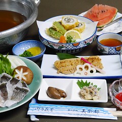 鱧フルコースの画像