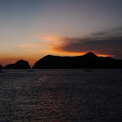 夕焼けの画像