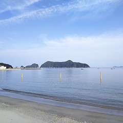海の様子の画像
