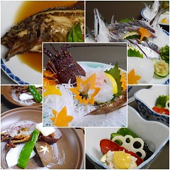 伊勢海老フルコースの画像
