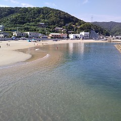 海の様子の画像