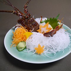 伊勢海老フルコースの画像