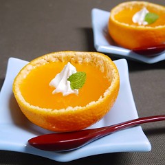 みかんゼリーの画像