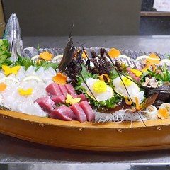 デリバリー舟盛りの画像