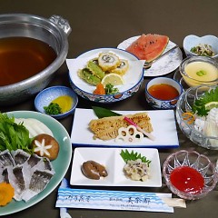 ハモフルコースの画像