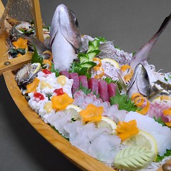 特別コース＋舟盛りの画像