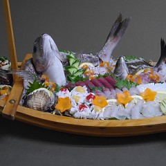 特別コース＋舟盛りの画像