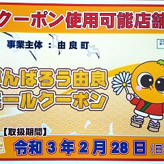 由良エールクーポンの画像
