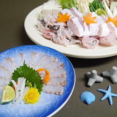 近大クエ鍋フルコースの画像