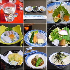 近大クエ会席フルコースの画像