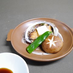 ハモフルコースの画像