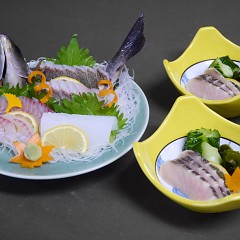 イセエビお造りの画像