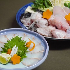 近大クエ鍋フルコースの画像