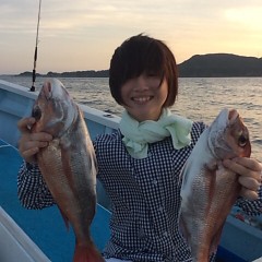 ■9月1日（木）昼便・タテ釣りの写真その1