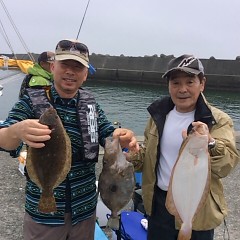 ■10月2日（日）朝便・タテ釣りの写真その1