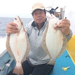 ■10月22日（土）朝便・ヒラメ釣りの写真その7