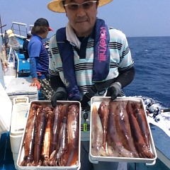 8月4日（土）1日便・スルメイカ釣りの写真その4