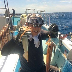 8月12日（日）スルメイカ釣りの写真その1