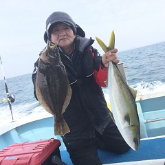 2月 24日（日）朝便・ヒラメ・青物 昼便・アジ釣りの写真その1