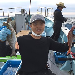 6月 20日（日） 午前、午後・イサキ釣りの写真その1