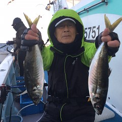 1月 28日（金） 午前・ヒラメ青物釣り 午後・アジ釣りの写真その3