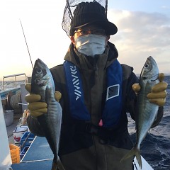 1月 28日（金） 午前・ヒラメ青物釣り 午後・アジ釣りの写真その4
