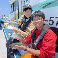 5月 24日（火） 午前・イサキ・アジ釣り 午後・ウタセ真鯛の写真その2