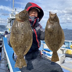 12月 1日（木） 午前便・ヒラメ釣りの写真その1