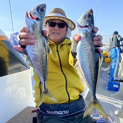 5月11日（木）午後便・アジ釣りの写真その2