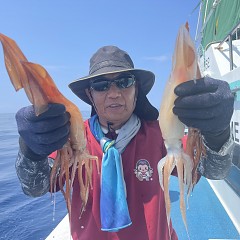 8月 20日（日） 1日便・スルメイカ釣りの写真その1