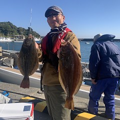 11月22日（水）午前便・ヒラメ釣りの写真その1