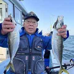 4月 1日（月 午後便・アジ釣りの写真その1