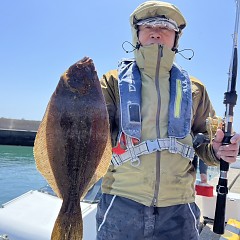 4月 10日（水）午前便・ヒラメ釣りの写真その4