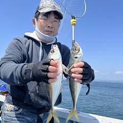 4月 14日（日）午前便・アジ釣りの写真その4