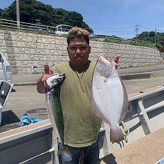 7月28日（日）午前便・タテ釣りの写真その2