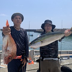 8月3日（土）午前便・タテ釣りの写真その2