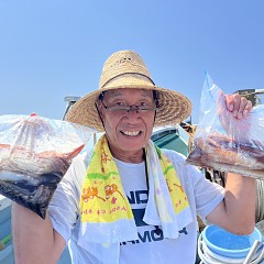 8月 3日（土）スルメイカ釣りの写真その1