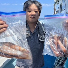 8月 3日（土）スルメイカ釣りの写真その2