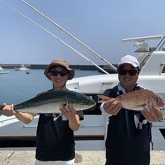 8月5日（月）午前便・タテ釣りの写真その1