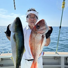 8月11日（日）午前・午後便・タテ釣りの写真その1