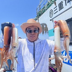 8月 12日（月）スルメイカ釣りの写真その1