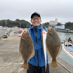 11月 2日(土)午前便・ヒラメ釣りの写真その1