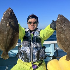 11月 3日（日）ヒラメ釣りの写真その1