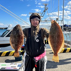 11月30日（土）午前便・ヒラメ釣りの写真その2