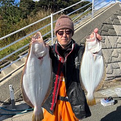 11月30日（土）午前便・ヒラメ釣りの写真その5